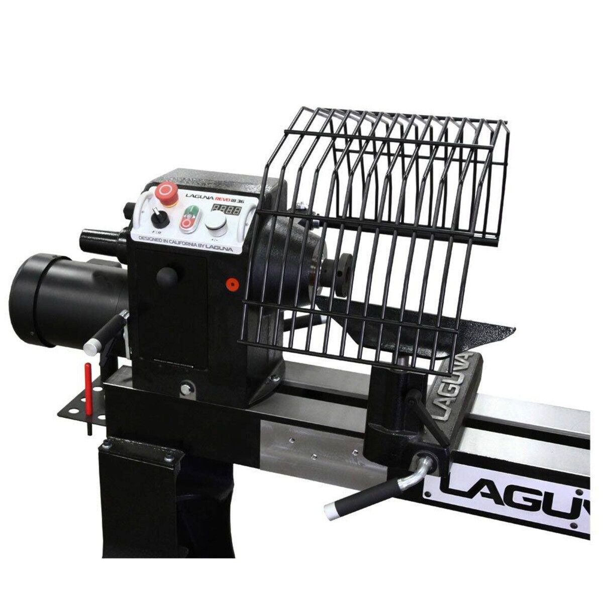 ALAREVO18 Guard Assembly_Lathe Headstock Guard-01 REVO 18|36 & 24|36: Flip-Away Head Stock Guard - Image 1