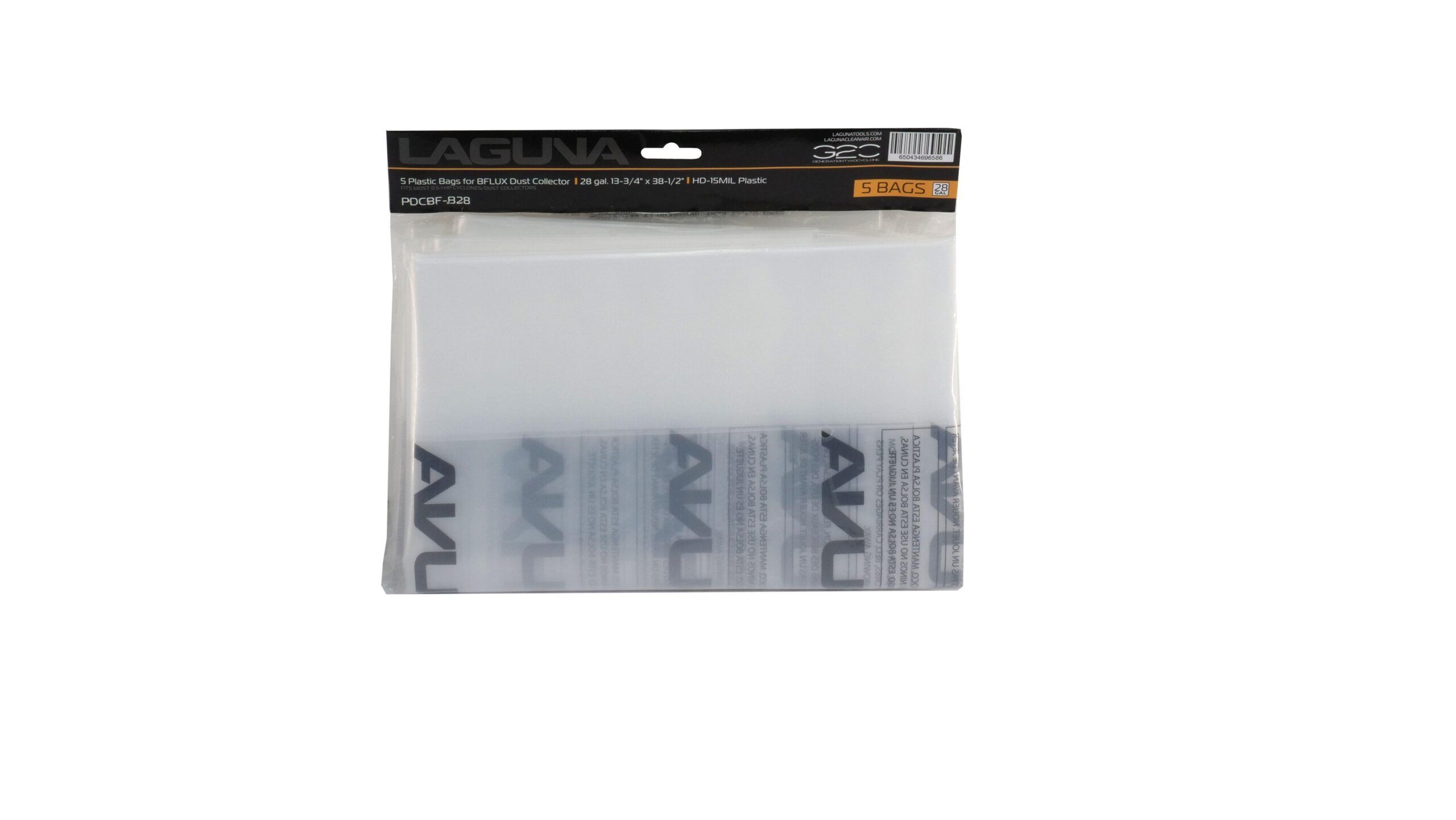 PDCBF-B28_Dust20Collector20Bags-01 B|FLUX:I BAGS, 5 PACK - Image 1