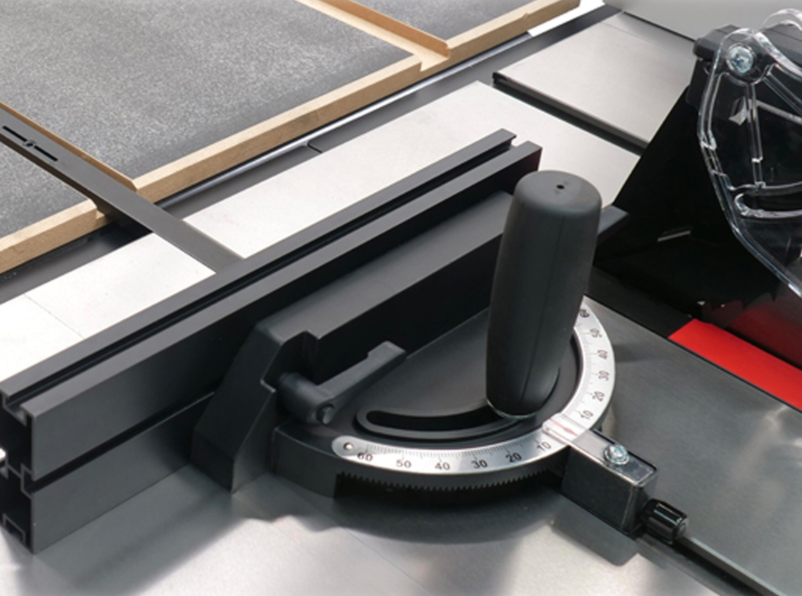 PTSF3362203-0130-3_Tablesaw-01-1 Fusion F3 Premium Miter Gauge - Image 1