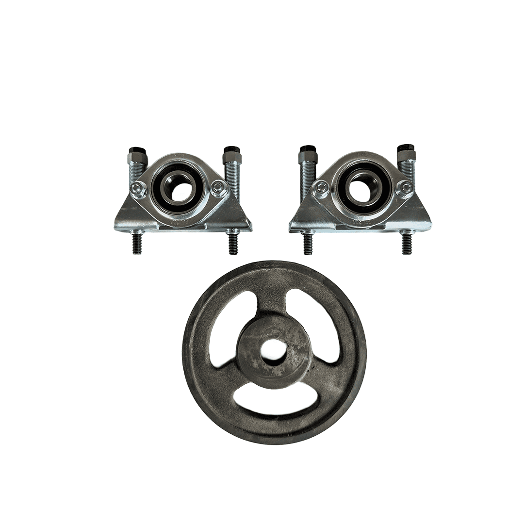 Brush installation kit 7" pulley (complete) - Image 1