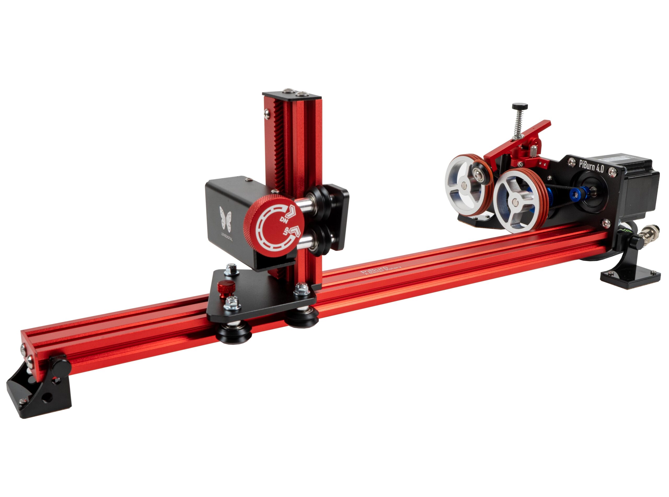 PiBurn V4.0 Laser Rotary Attachment with Mag Feet for EX & MX - Image 1