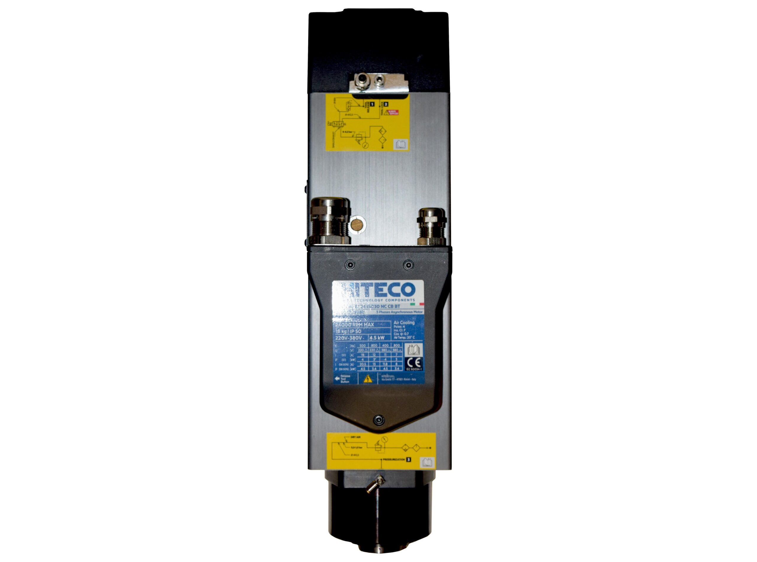 5.5hp Spindle, ISO30,24k RPM - HITECO - Image 1