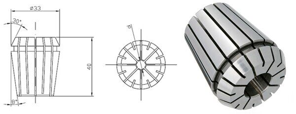 ER 32 1/2" Collet - Image 1