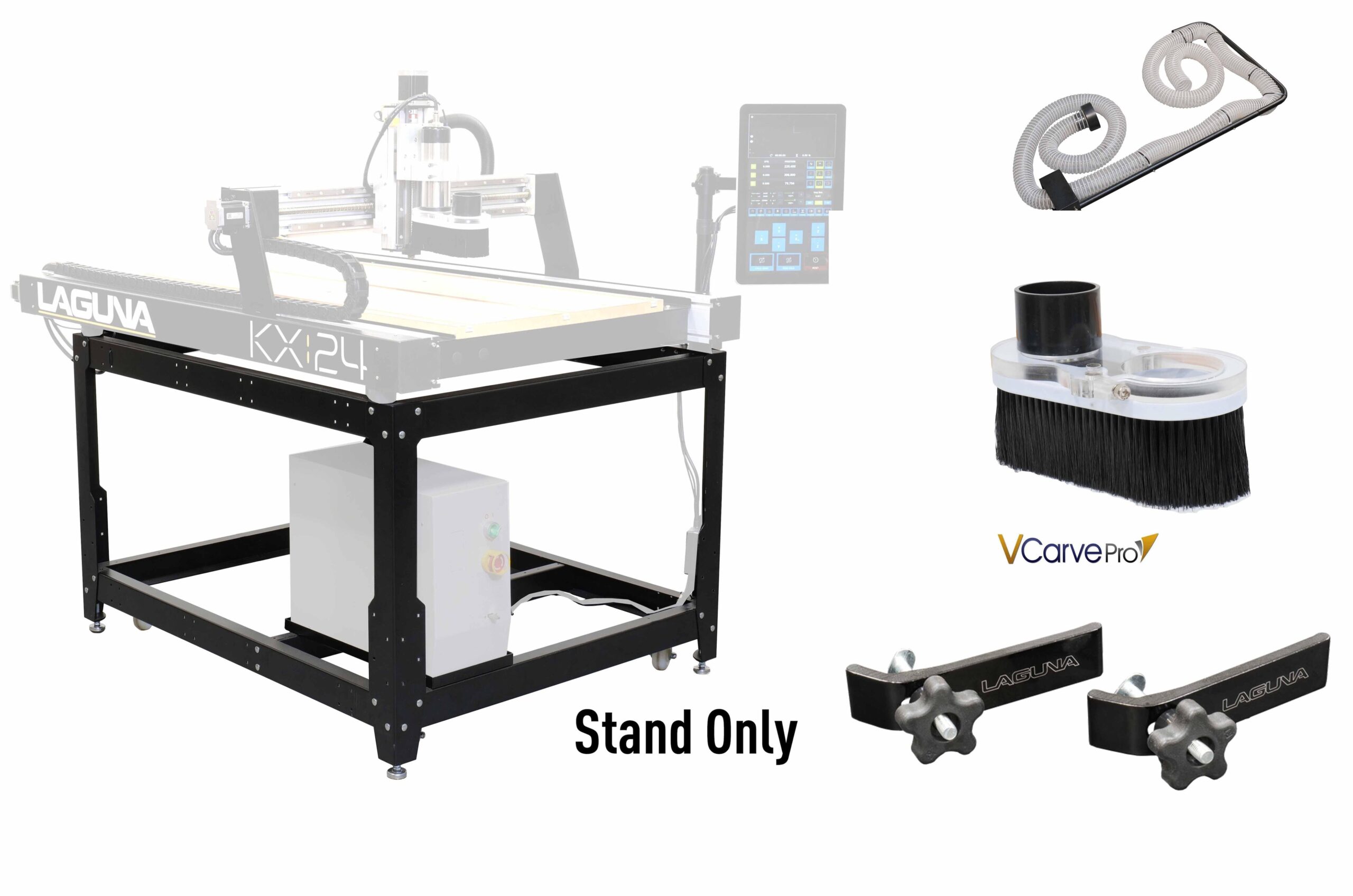 KX|24 Accessories Bundle: Mobile Stand, Overh. Dust Kit, Dust Shoe, 2 Clamps, LED - Image 1