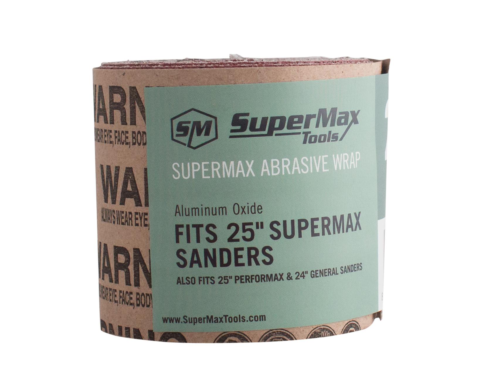 120 grit, 25" Drum Sander, Individual Wrap - Image 1