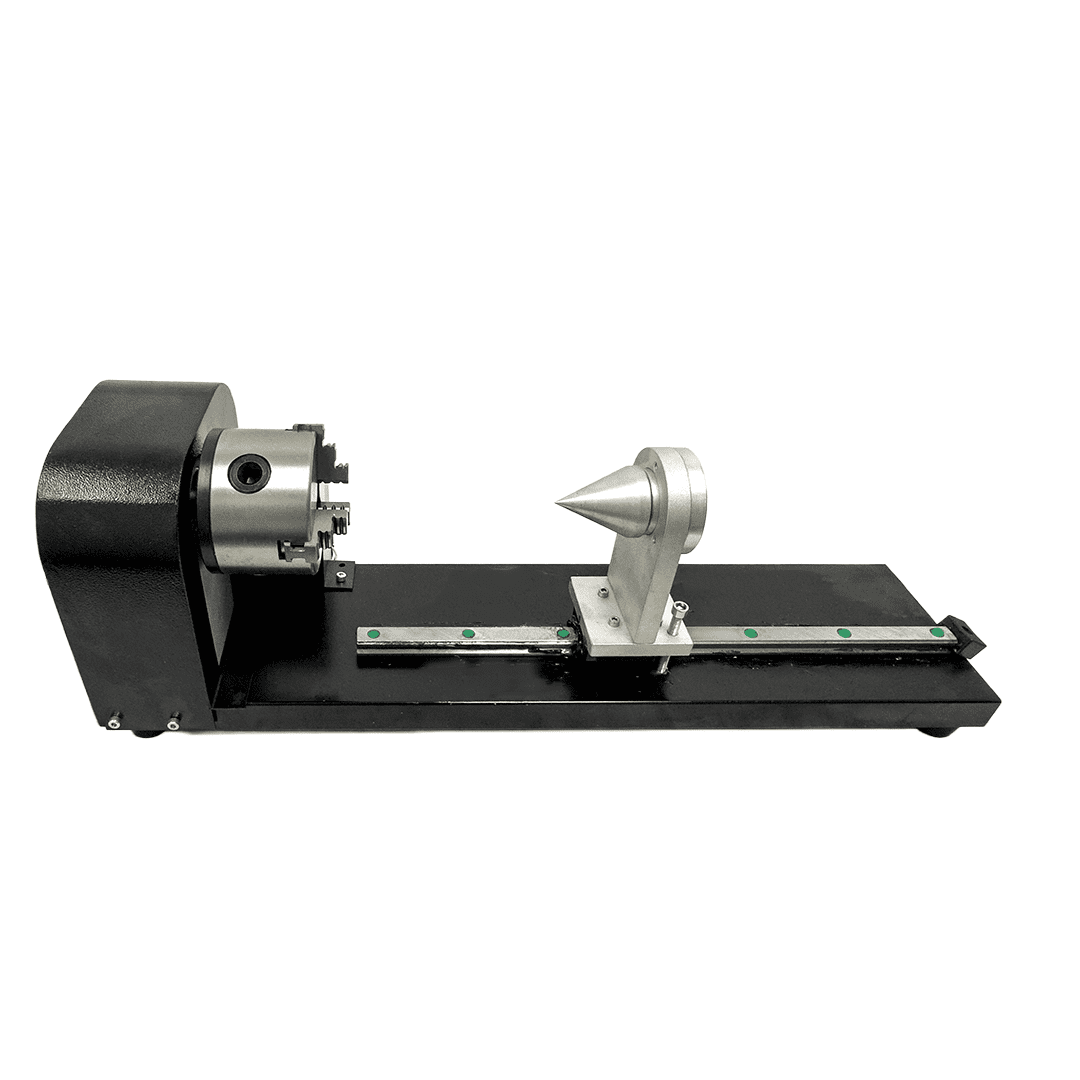 3 Jaw Rotary Attachment for Lasers - 80mm Dia 600mm Length - Image 1