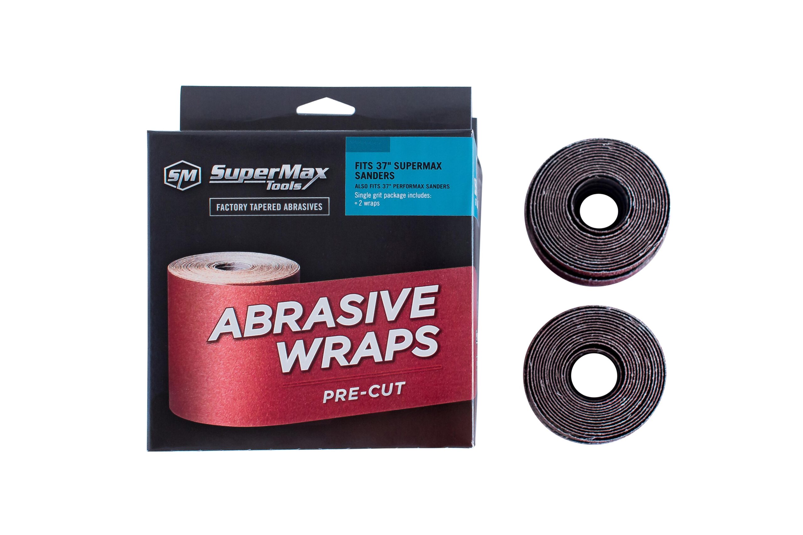 100 Grit: 37" Drum Sander (2- wraps per box) - Image 1