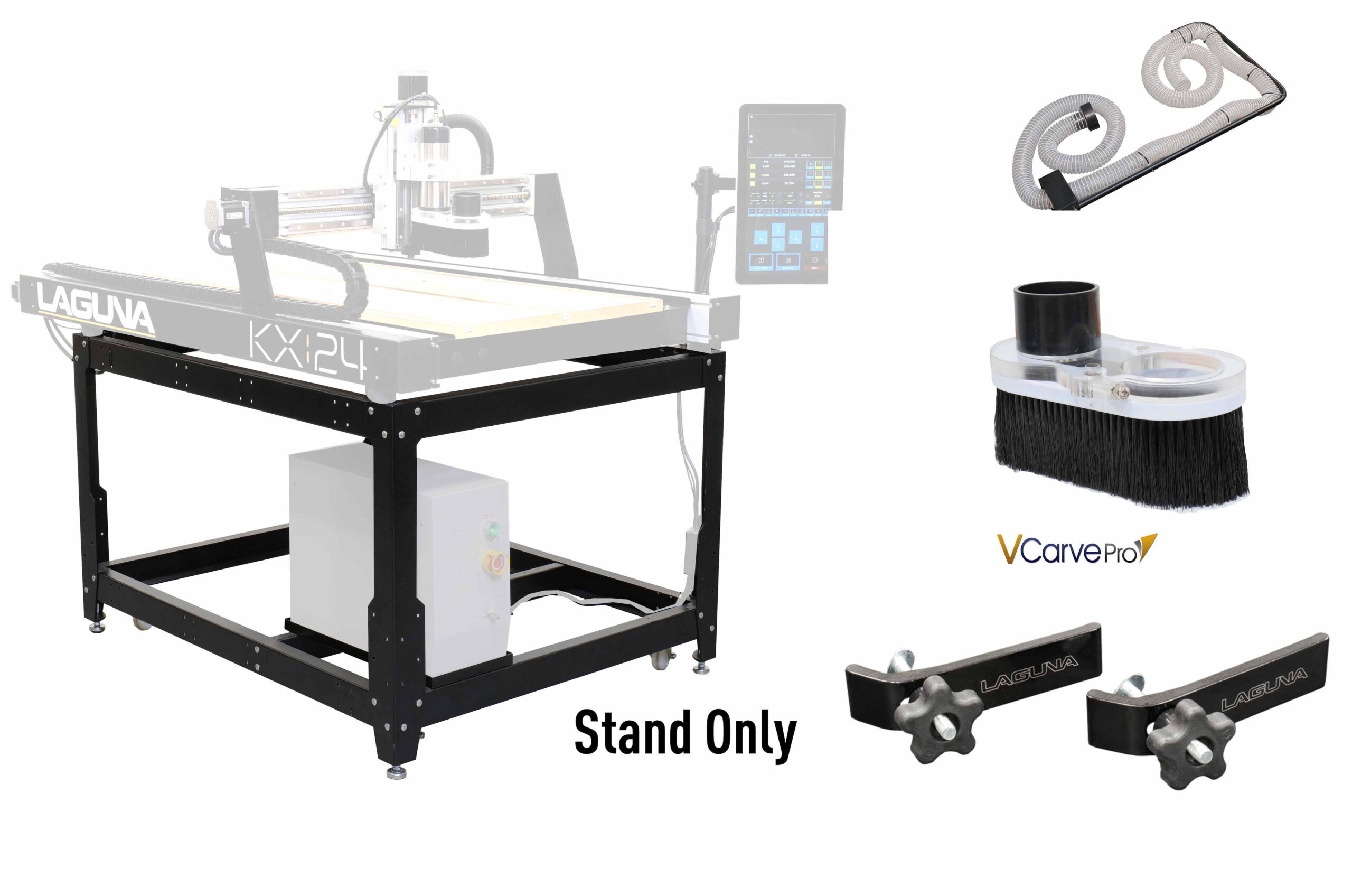 KX|24 Accessories Bundle: Mobile Stand, Overh. Dust Kit, Dust Shoe, 2 Clamps, LED - Image 1