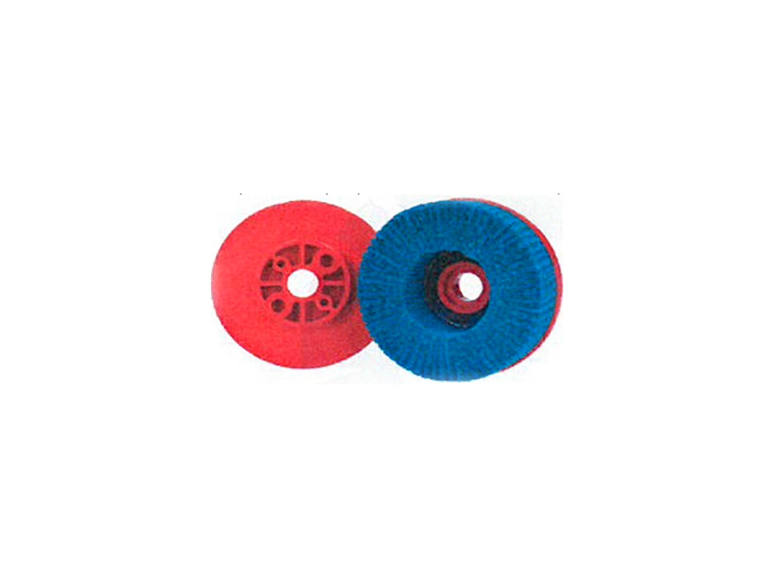 Deburring Disc 80 grit, Zirconium, 155, Blue For SGB-6 - Image 1