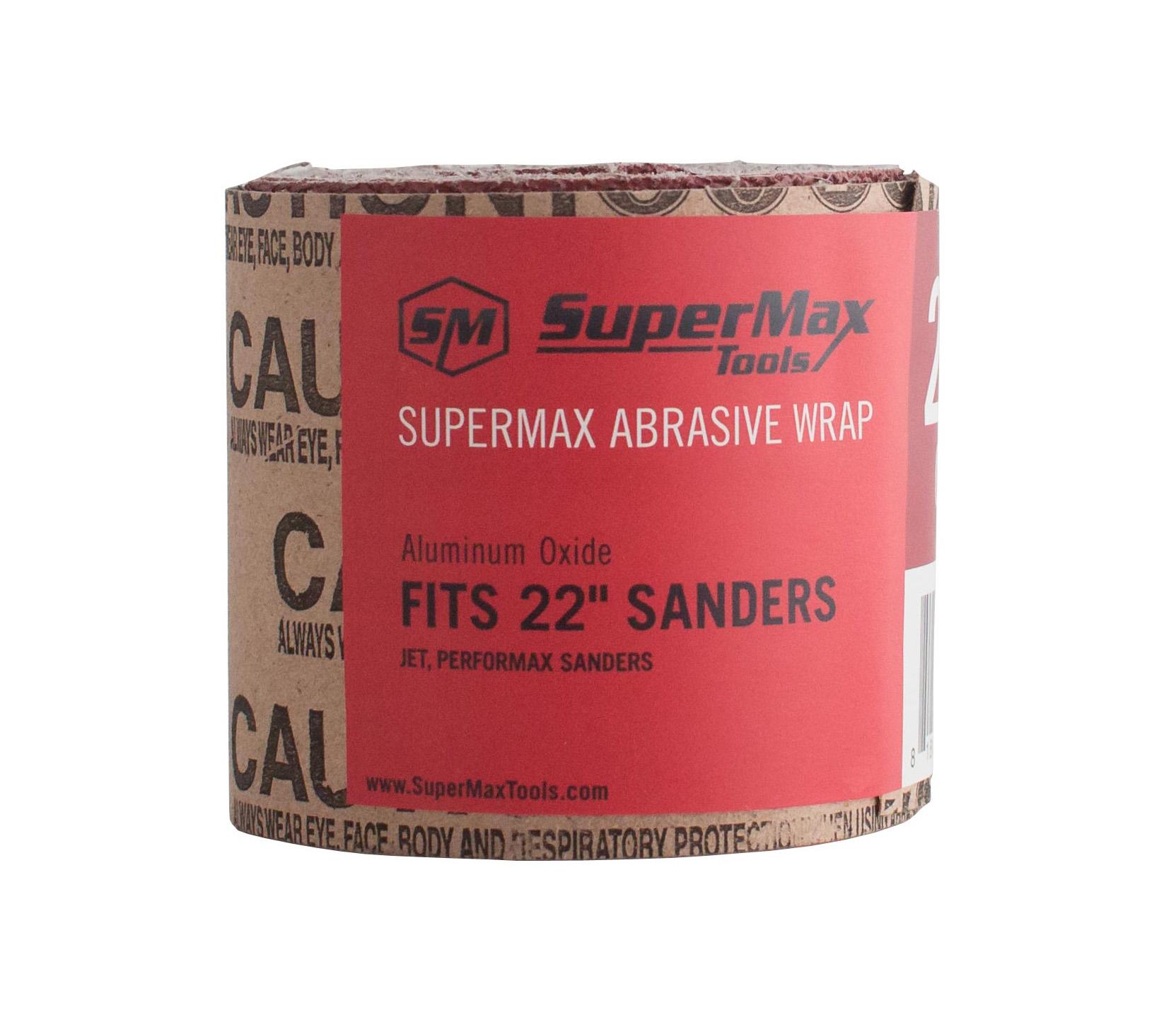 SUPMX-622-120_Abrasive20Wraps-01 120 grit, 22" Drum Sander, Individual Wrap - Image 1